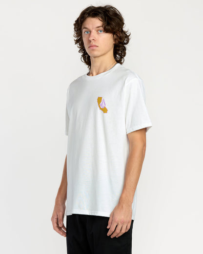 Men's California Dreaming Short Sleeve Tee White - Volcom