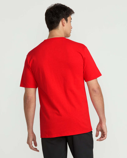 Men's Claimed Waikiki Short Sleeve Tee Chili Red - Volcom