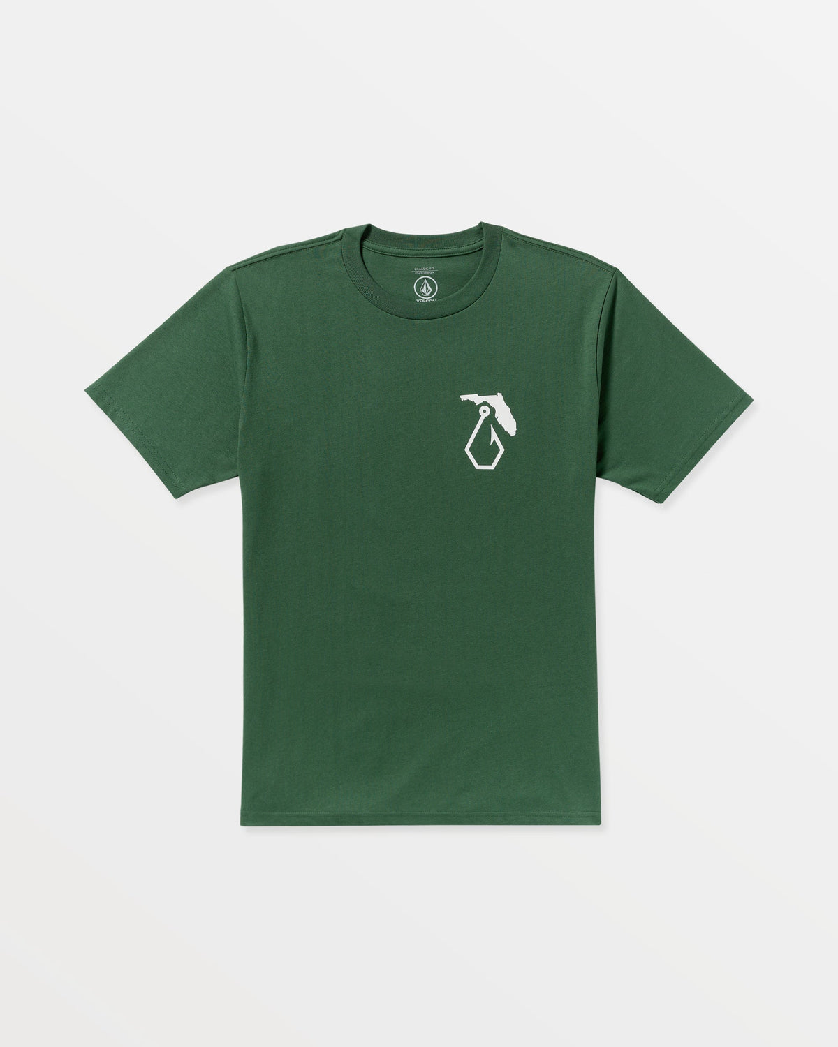 Men's Reelin Short Sleeve Tee Vineyard Green - Volcom