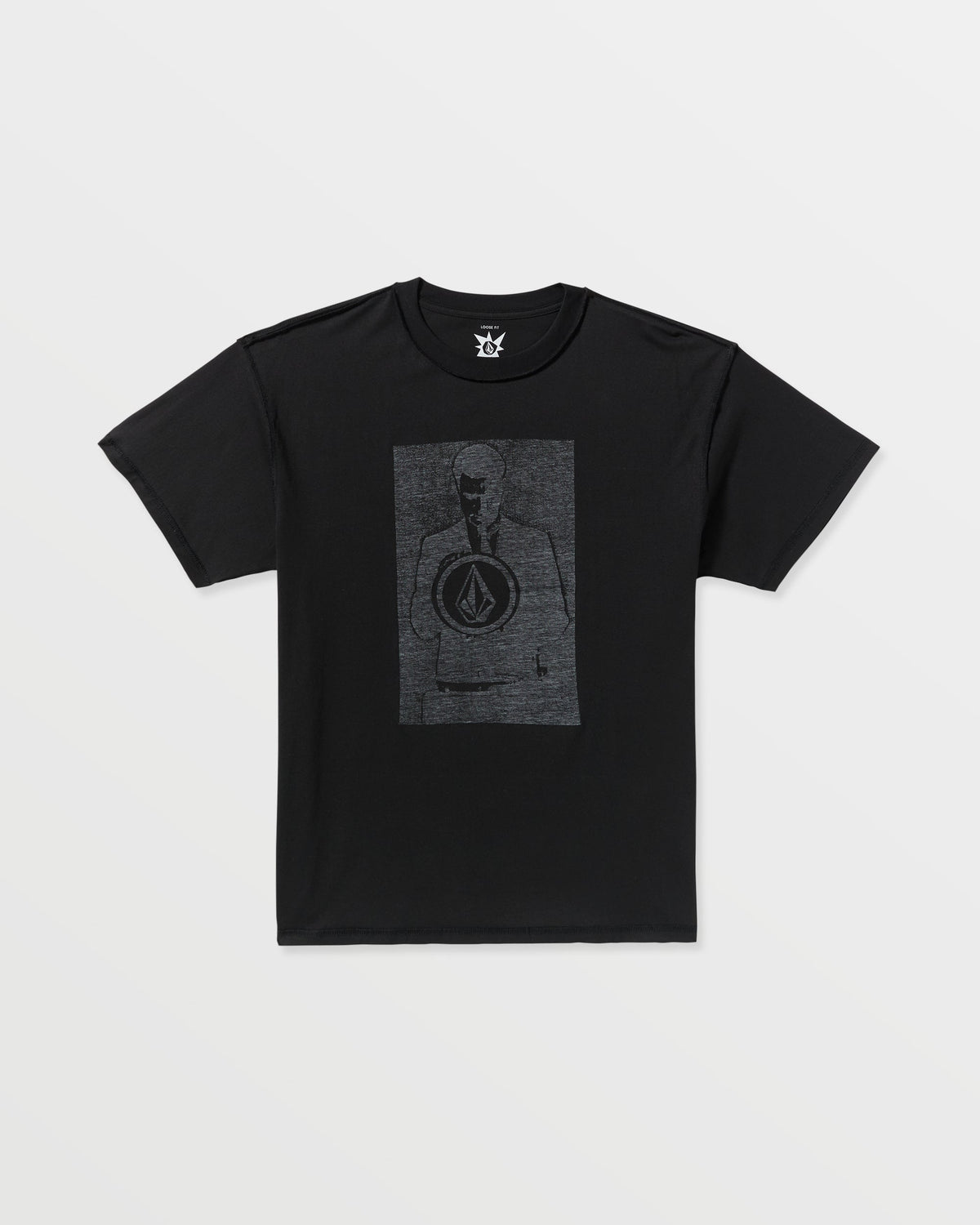 Men's Povj Short Sleeve Tee Black - Volcom