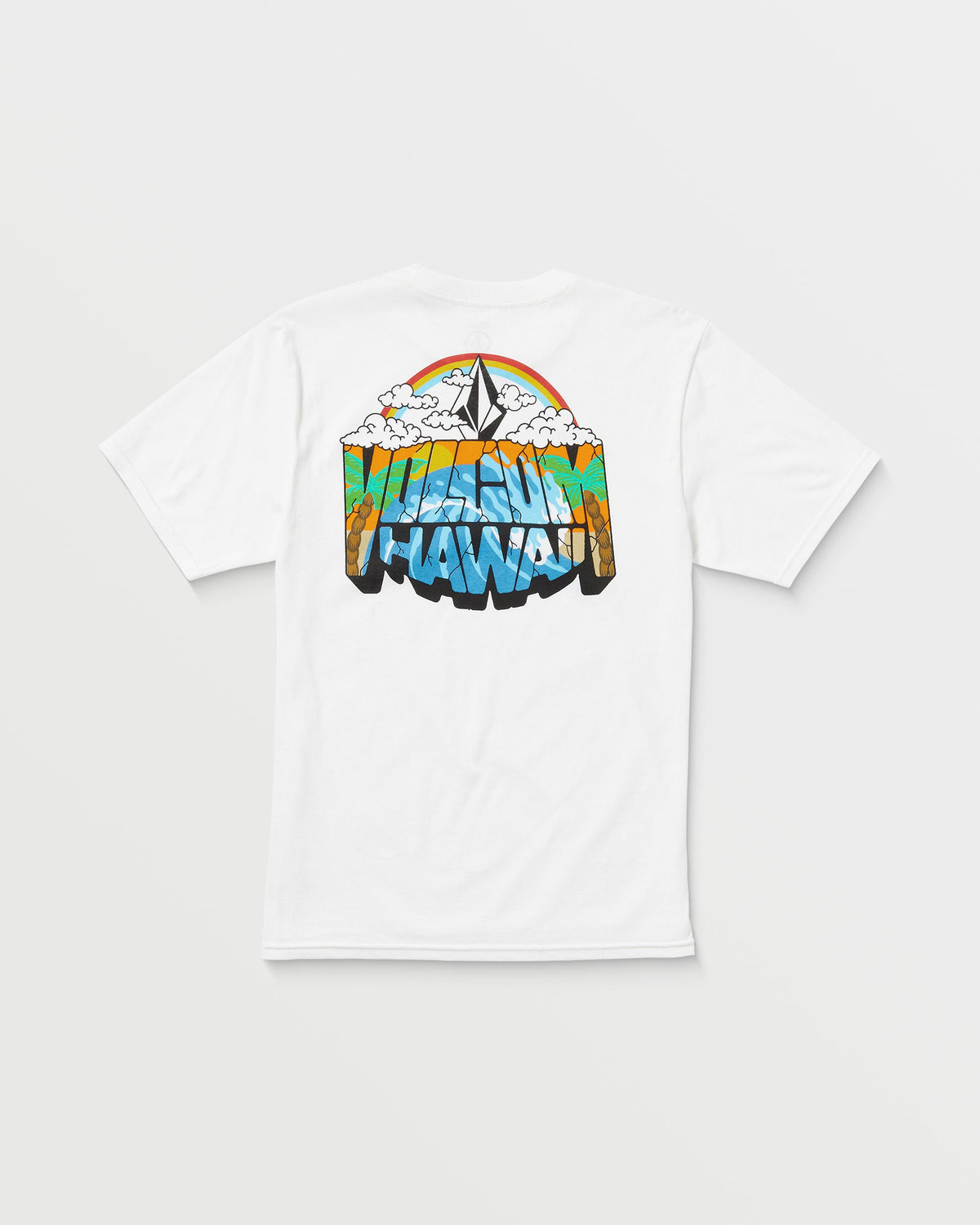 Men's Postcard Short Sleeve Tee White - Volcom