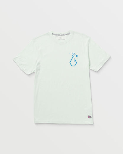 Men's Sinkem Short Sleeve Tee Cloud Blue - Volcom