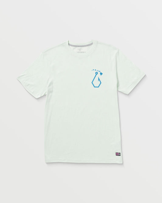 Men's Sinkem Short Sleeve Tee Cloud Blue - Volcom