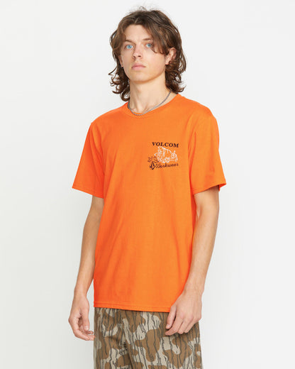 Men's Pour Choices Short Sleeve Tee Neon Orange - Volcom
