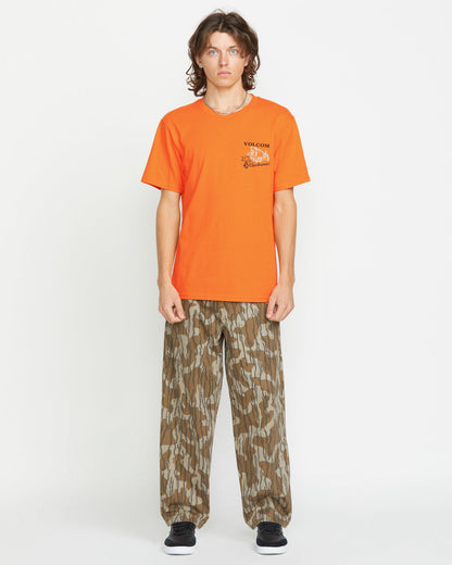 Men's Pour Choices Short Sleeve Tee Neon Orange - Volcom