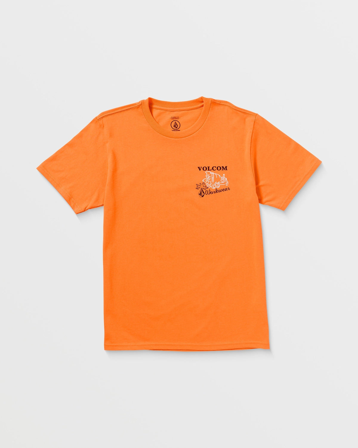 Men's Pour Choices Short Sleeve Tee Neon Orange - Volcom
