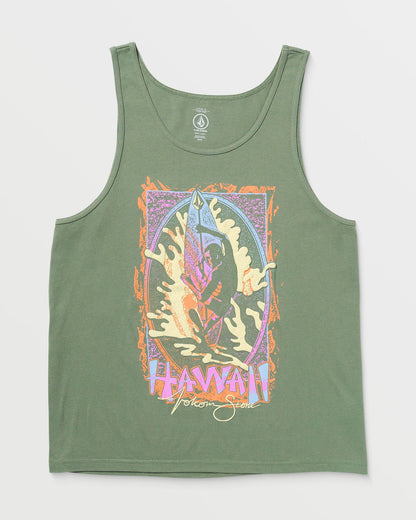 Men's Hacking Tank Light Olive - Volcom