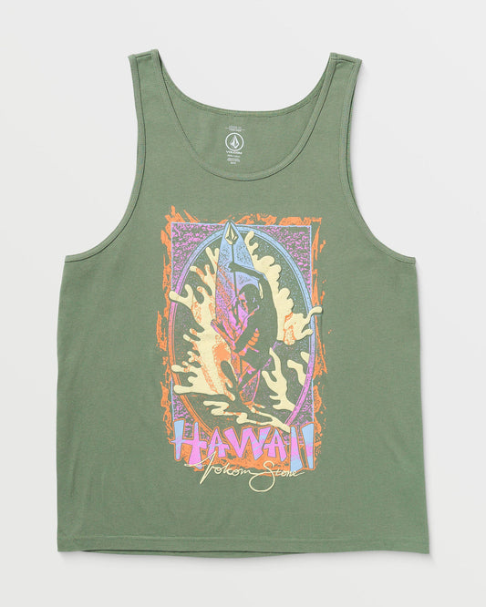 Men's Hacking Tank Light Olive - Volcom