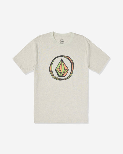 Men's Circle Stone Short Sleeve Tee Stone Heather - Volcom
