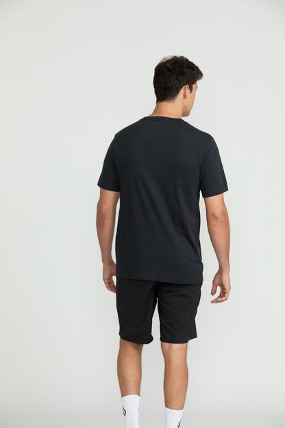 Men's Sinkem Short Sleeve Tee Antique Black - Volcom