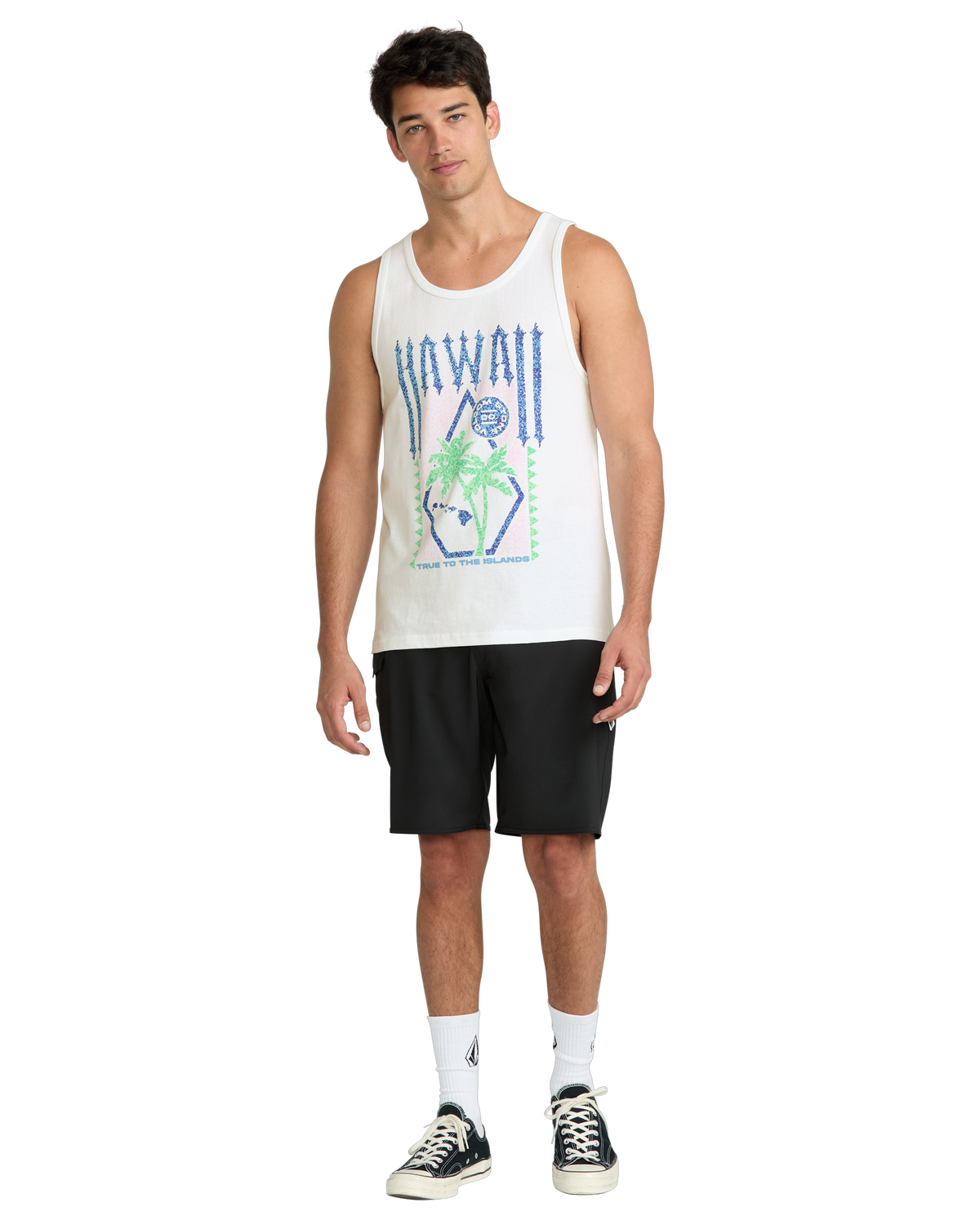 Men's Palmer Tank White - Volcom