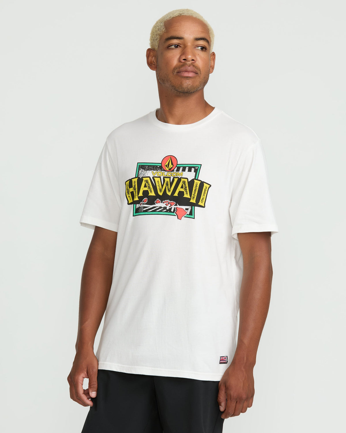 Men's Highway Short Sleeve Tee Off White - Volcom
