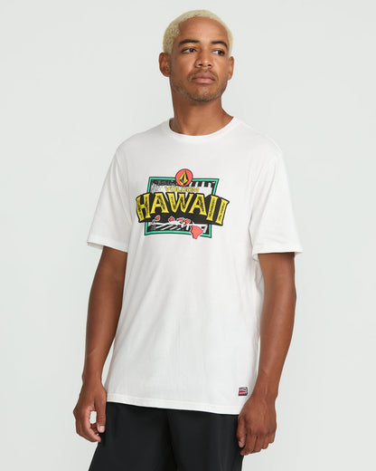 Men's Highway Short Sleeve Tee Off White - Volcom