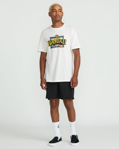 Men's Highway Short Sleeve Tee Off White - Volcom