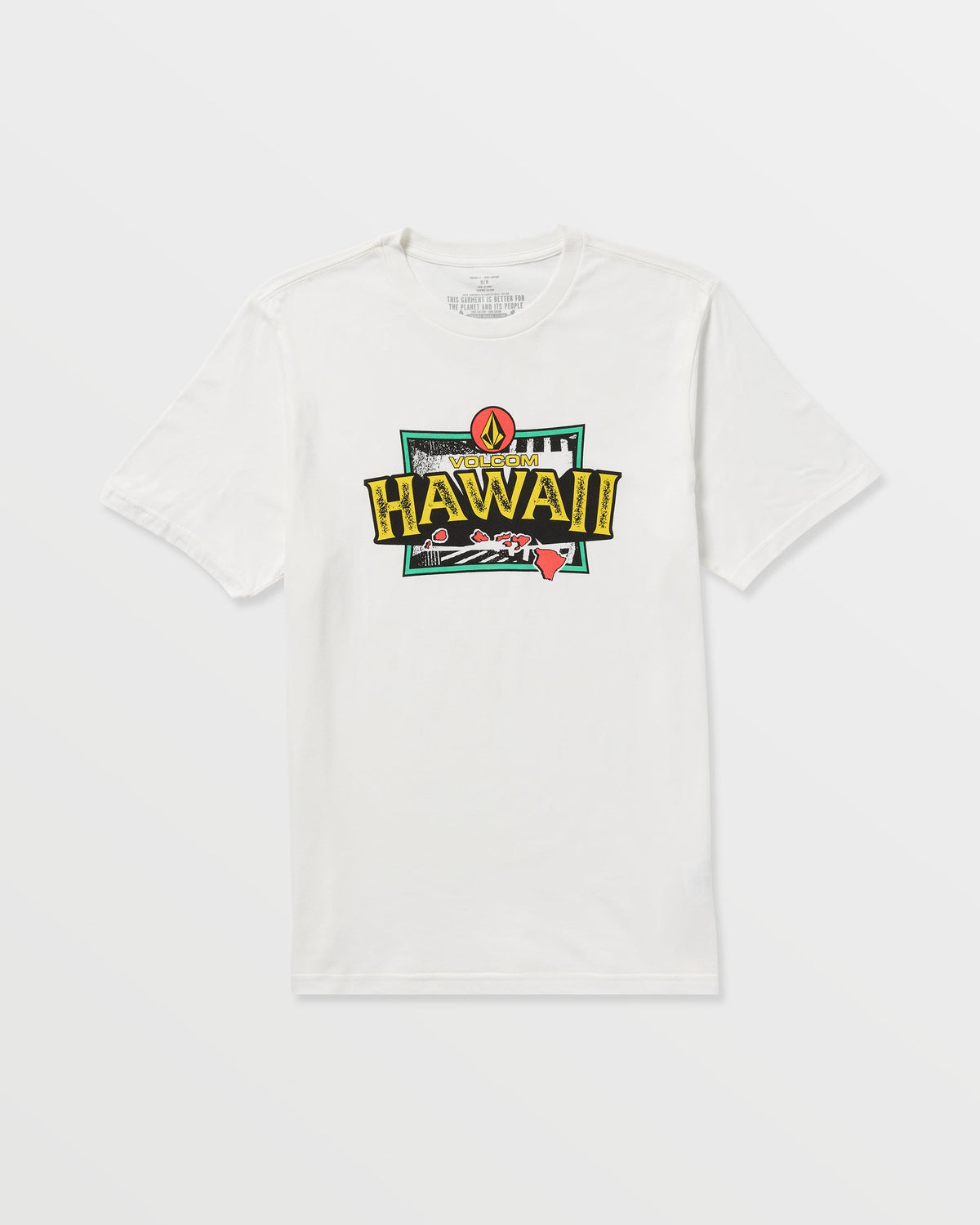 Men's Highway Short Sleeve Tee Off White - Volcom
