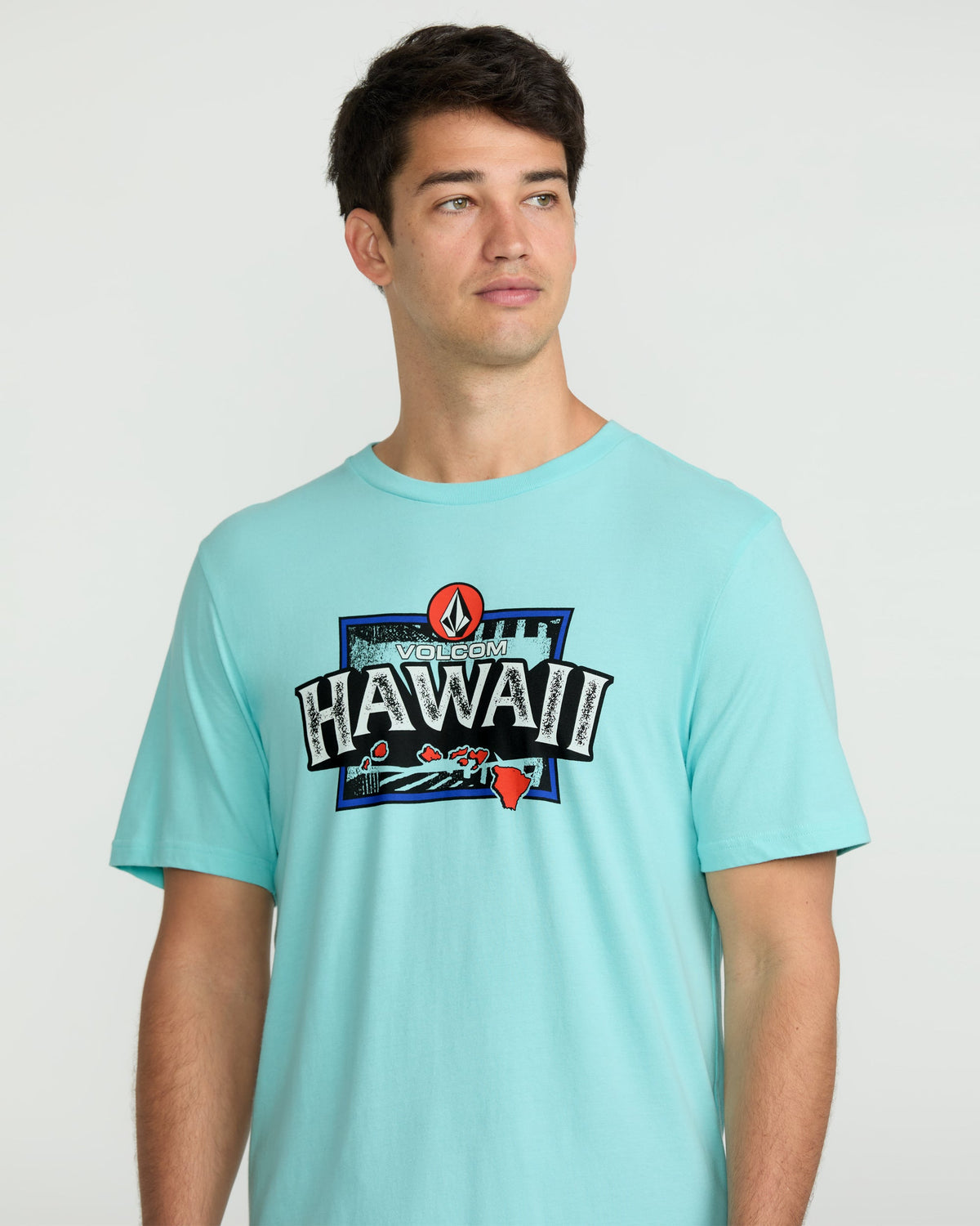 Men's Highway Short Sleeve Tee Poolside - Volcom