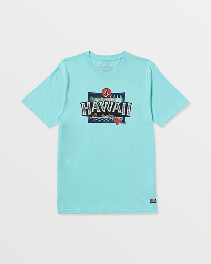 Men's Highway Short Sleeve Tee Poolside - Volcom