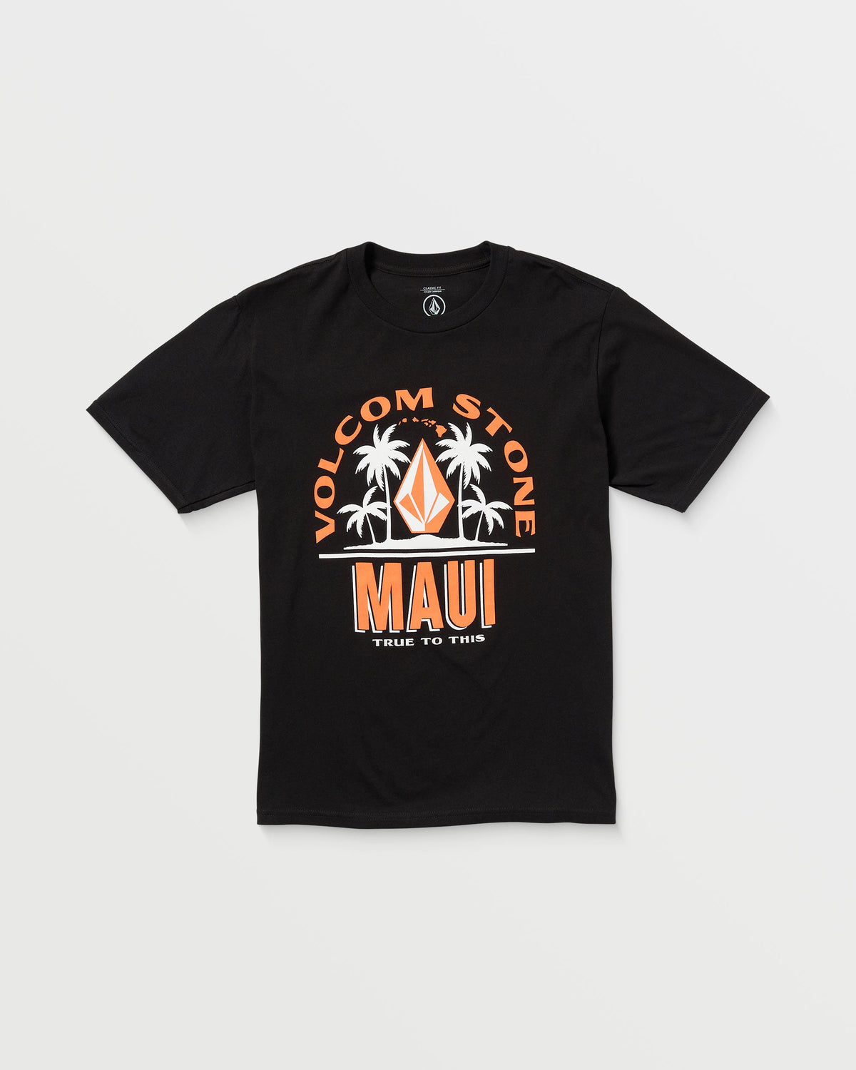 Men's Claimed Maui Short Sleeve Tee Black - Volcom