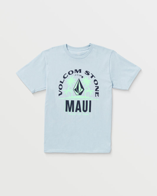Men's Claimed Maui Short Sleeve Tee Carolina Blue - Volcom