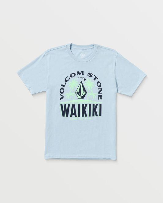 Men's Claimed Waikiki Short Sleeve Tee Carolina Blue - Volcom