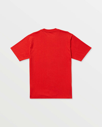 Men's Claimed Big Island Short Sleeve Tee Chili Red - Volcom
