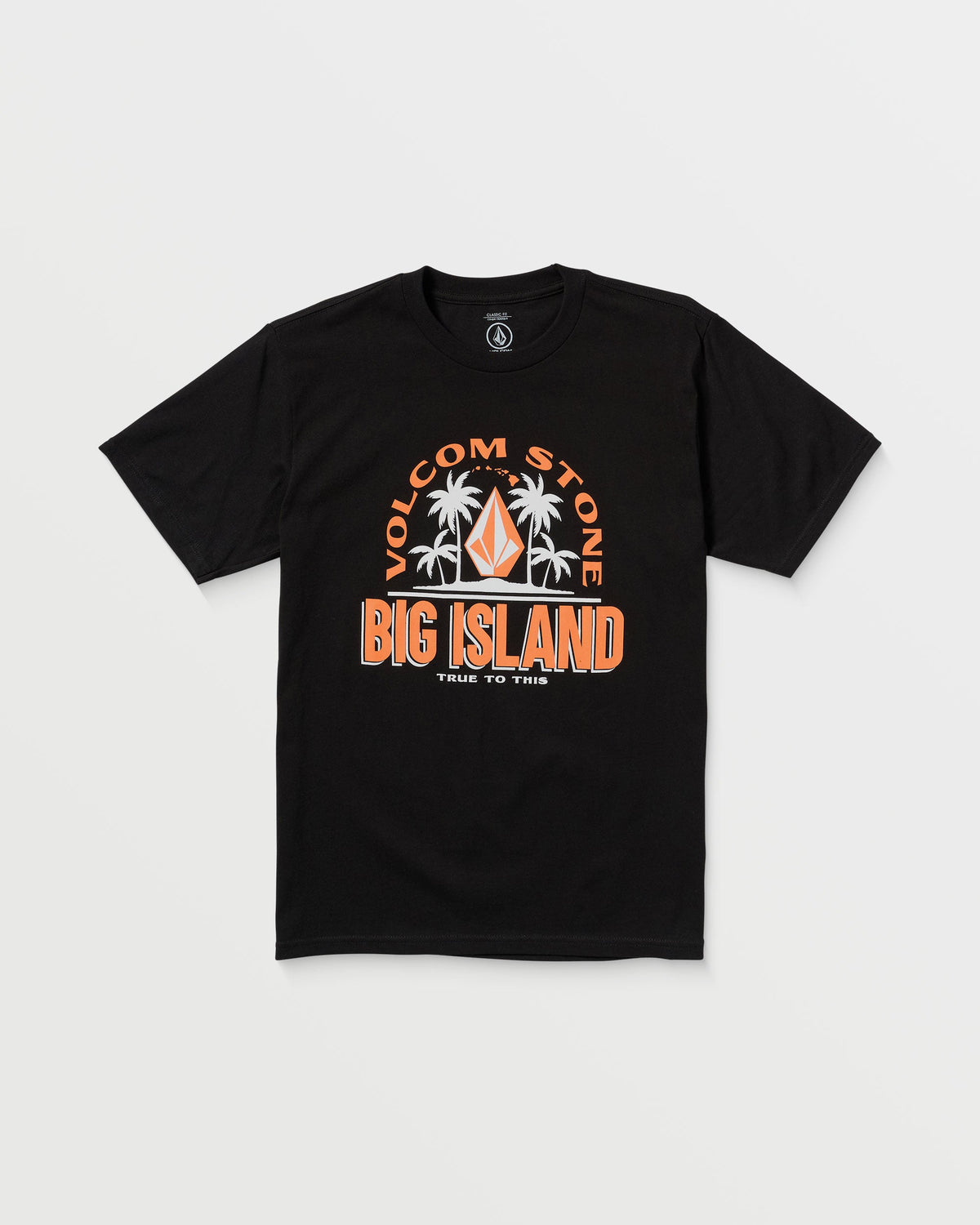 Men's Claimed Big Island Short Sleeve Tee Black - Volcom