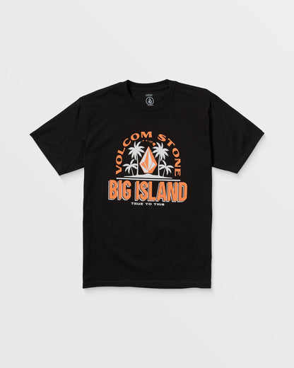 Men's Claimed Big Island Short Sleeve Tee Black - Volcom