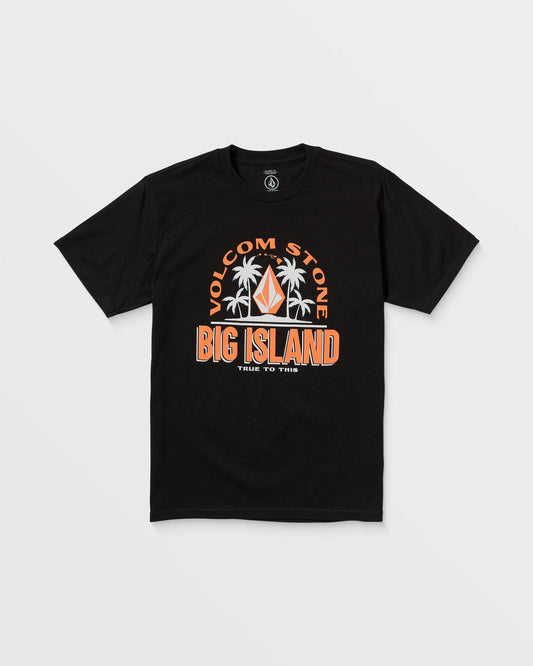 Men's Claimed Big Island Short Sleeve Tee Black - Volcom