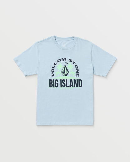 Men's Claimed Big Island Short Sleeve Tee Carolina Blue - Volcom