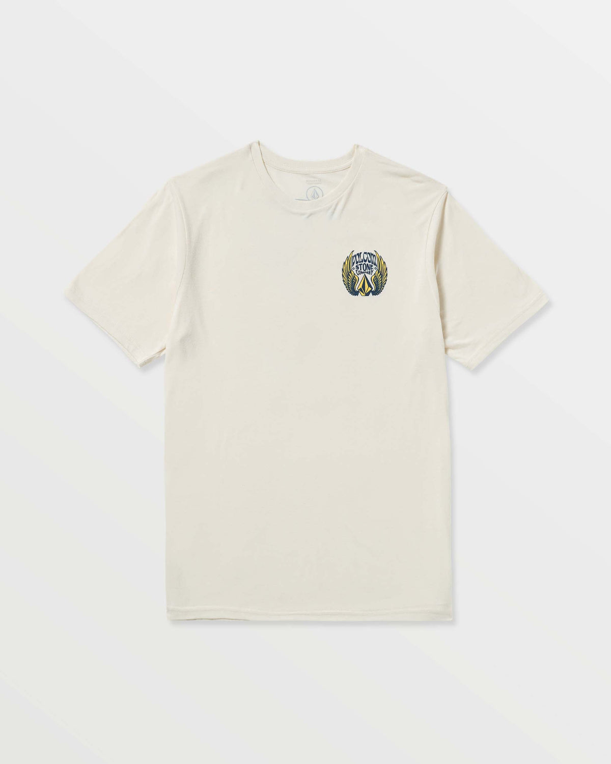 Men's Dactyl Short Sleeve Tee Off White Heather - Volcom