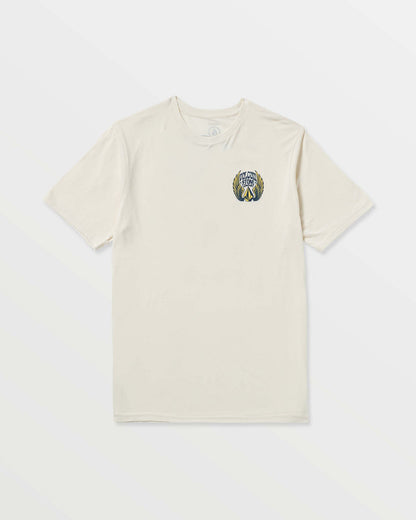 Men's Dactyl Short Sleeve Tee Off White Heather - Volcom