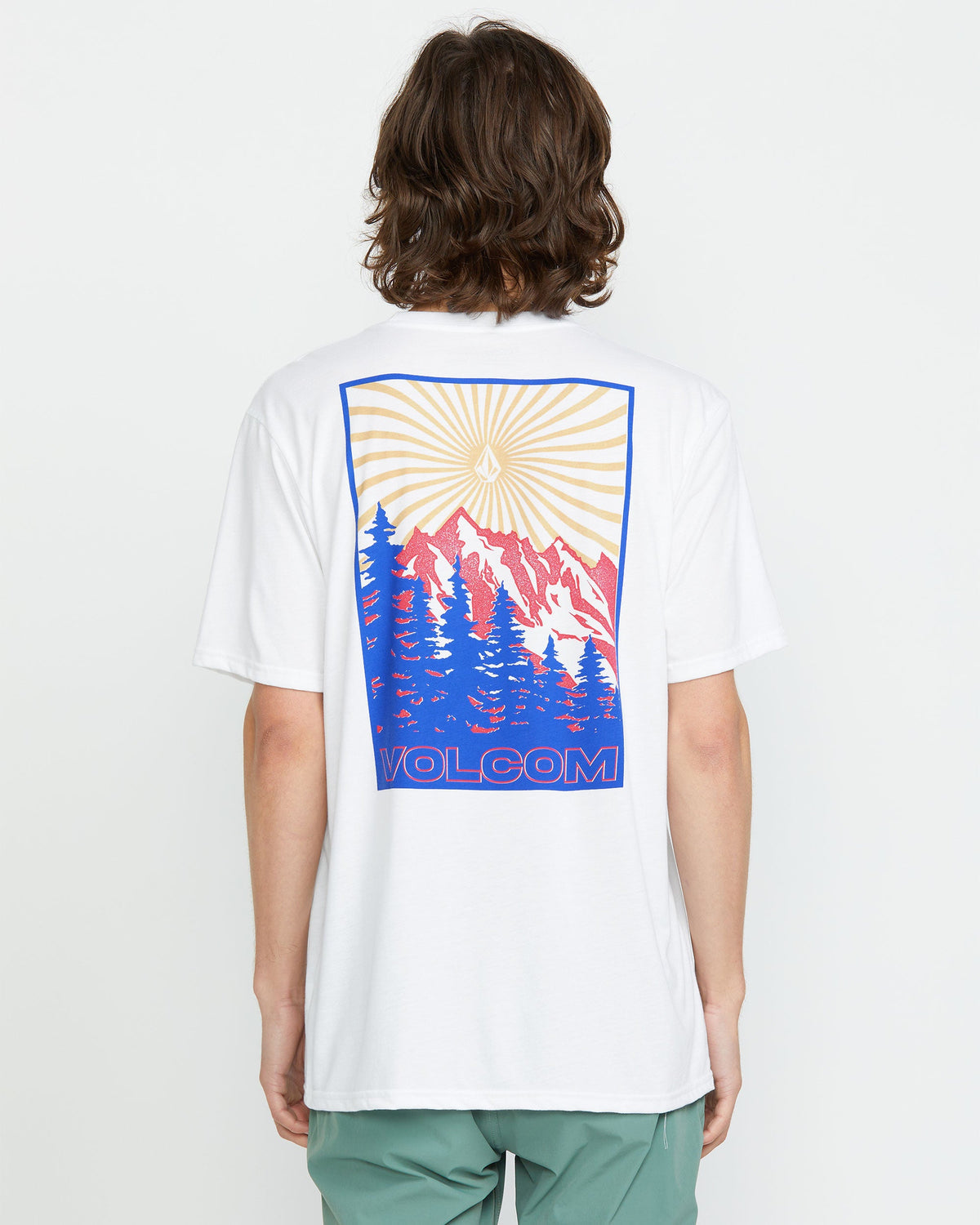 Men's Get Out Tech Short Sleeve Tee White - Volcom