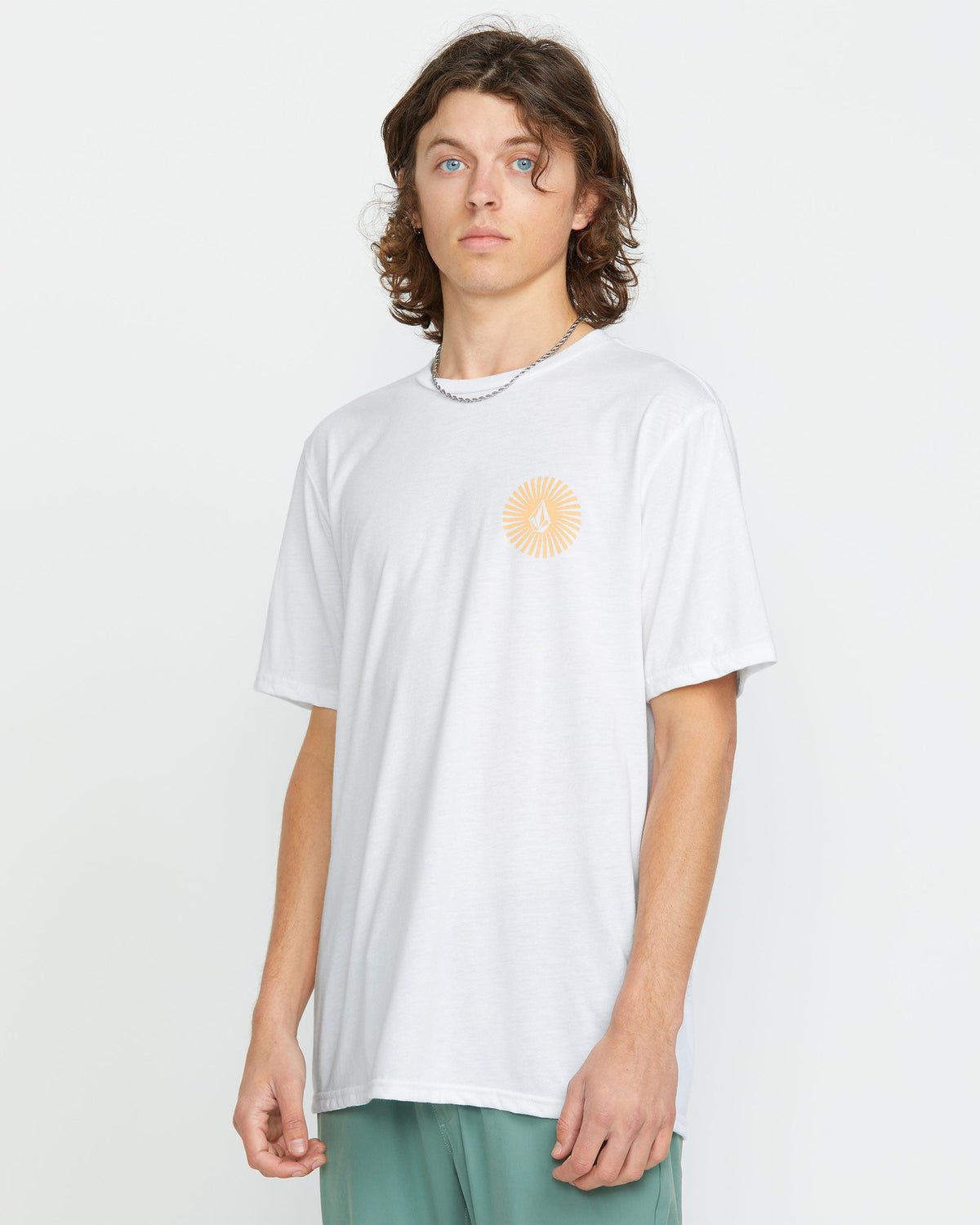 Men's Get Out Tech Short Sleeve Tee White - Volcom