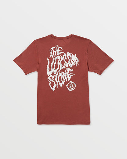 Men's Wavvy Short Sleeve Tee Mahogany Heather - Volcom