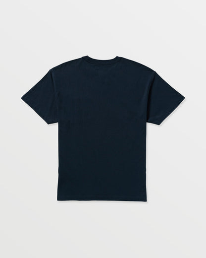 Men's Volcom Workwear Certifico Short Sleeve Tee Navy - Volcom