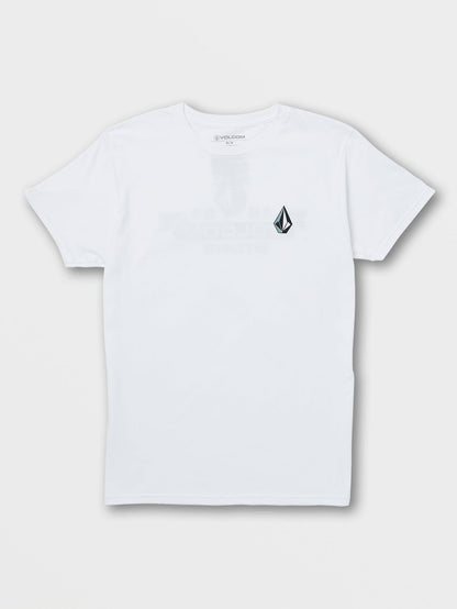 Men's Blaquedout Short Sleeve Tee White - Volcom