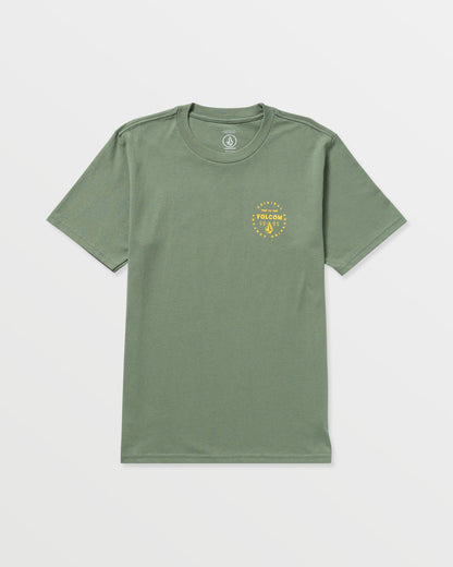 Men's Mortis Short Sleeve Tee Light Olive - Volcom