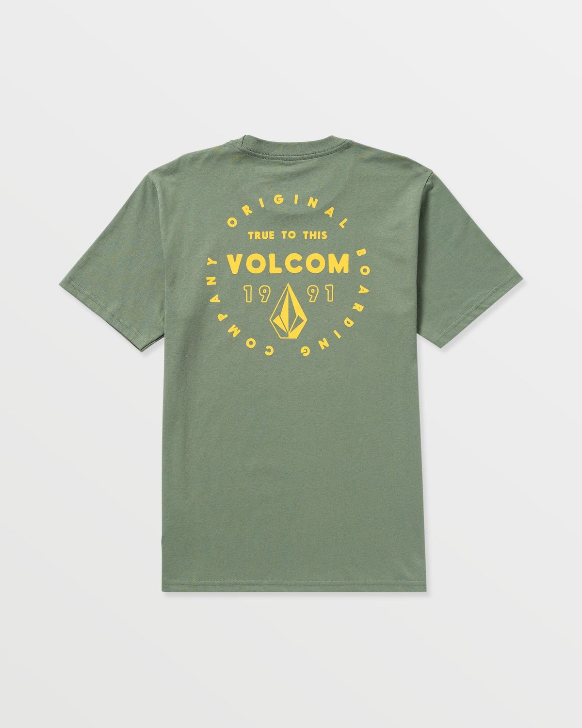Men's Mortis Short Sleeve Tee Light Olive - Volcom