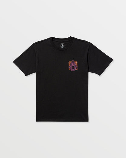 Men's Plated Short Sleeve Tee Black - Volcom