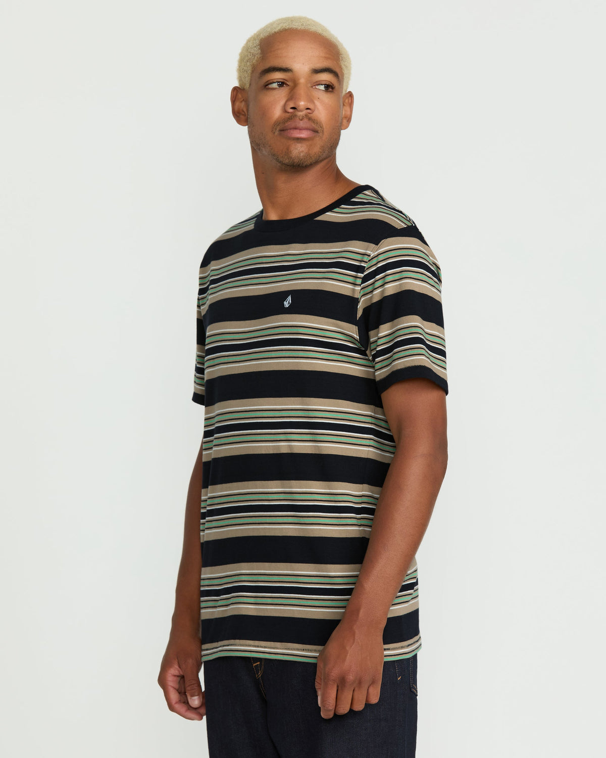 Men's Parotic Crew Short Sleeve Tee Black - Volcom