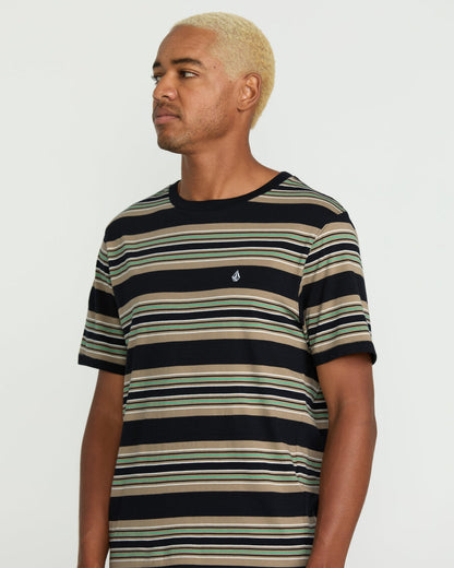 Men's Parotic Crew Short Sleeve Tee Black - Volcom