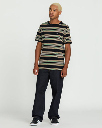 Men's Parotic Crew Short Sleeve Tee Black - Volcom