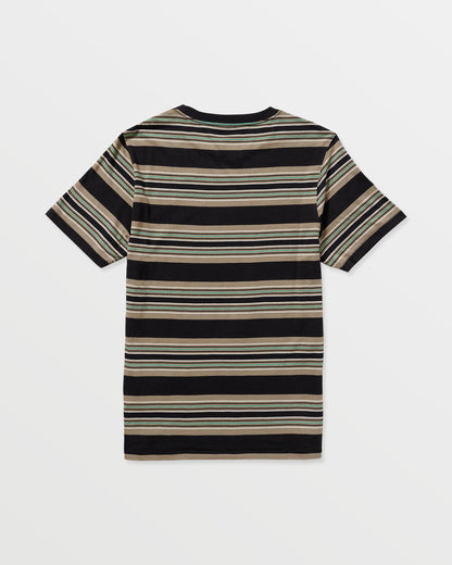 Men's Parotic Crew Short Sleeve Tee Black - Volcom