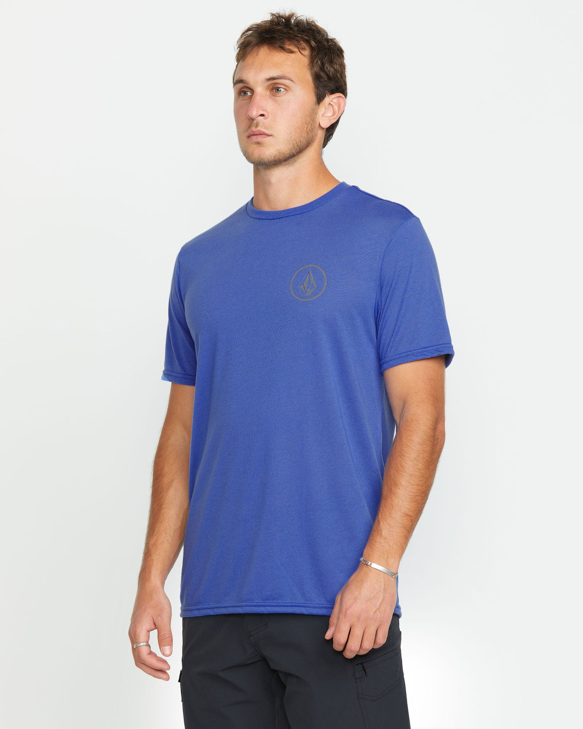 Men's Stone Tech Short Sleeve Tee Ultramarine - Volcom
