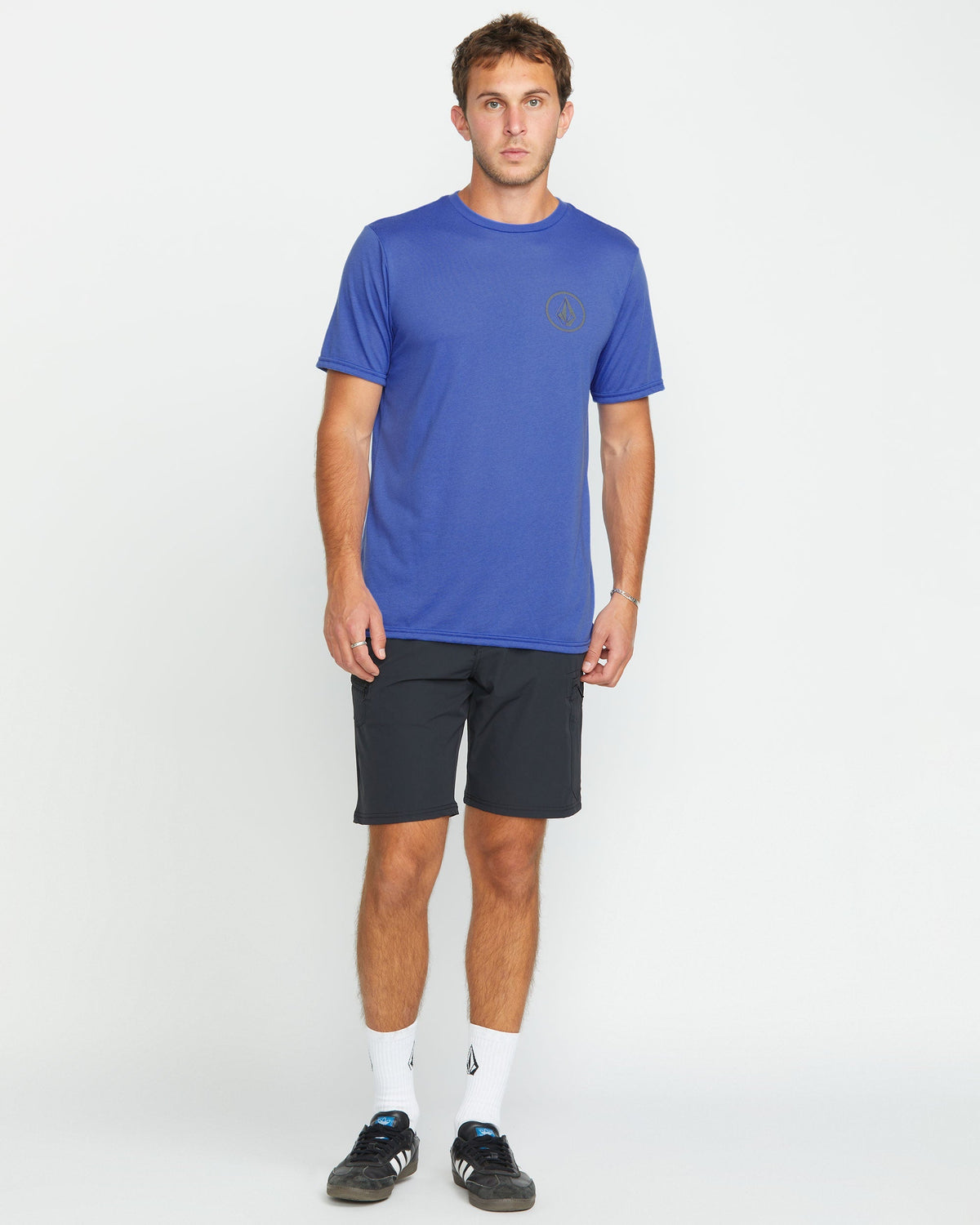 Men's Stone Tech Short Sleeve Tee Ultramarine - Volcom