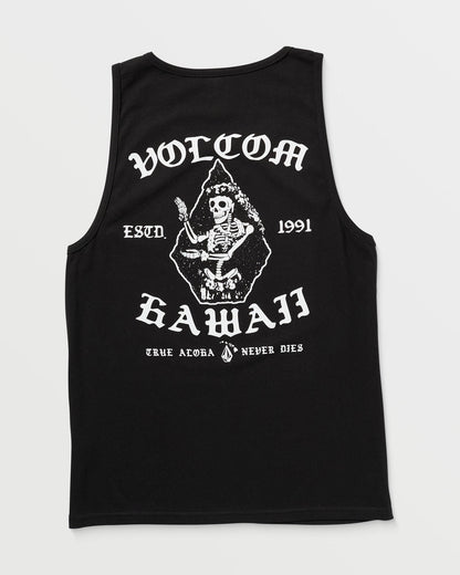 Men's Aloha Never Dies Tank Black - Volcom