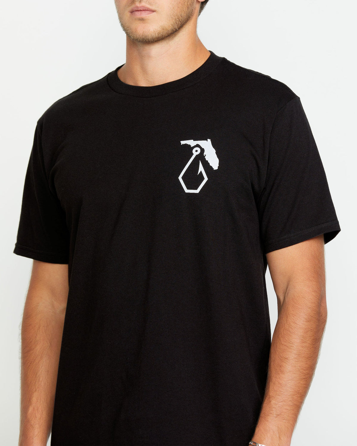 Men's Reelin Short Sleeve Tee Black - Volcom