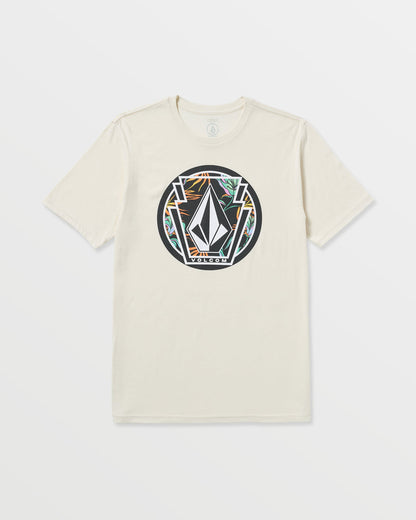 Men's Melting Short Sleeve Tee Off White Heather - Volcom
