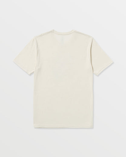 Men's Melting Short Sleeve Tee Off White Heather - Volcom