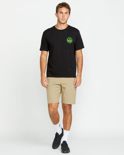 Men's Keep Rockies Stoned Short Sleeve Tee Black - Volcom